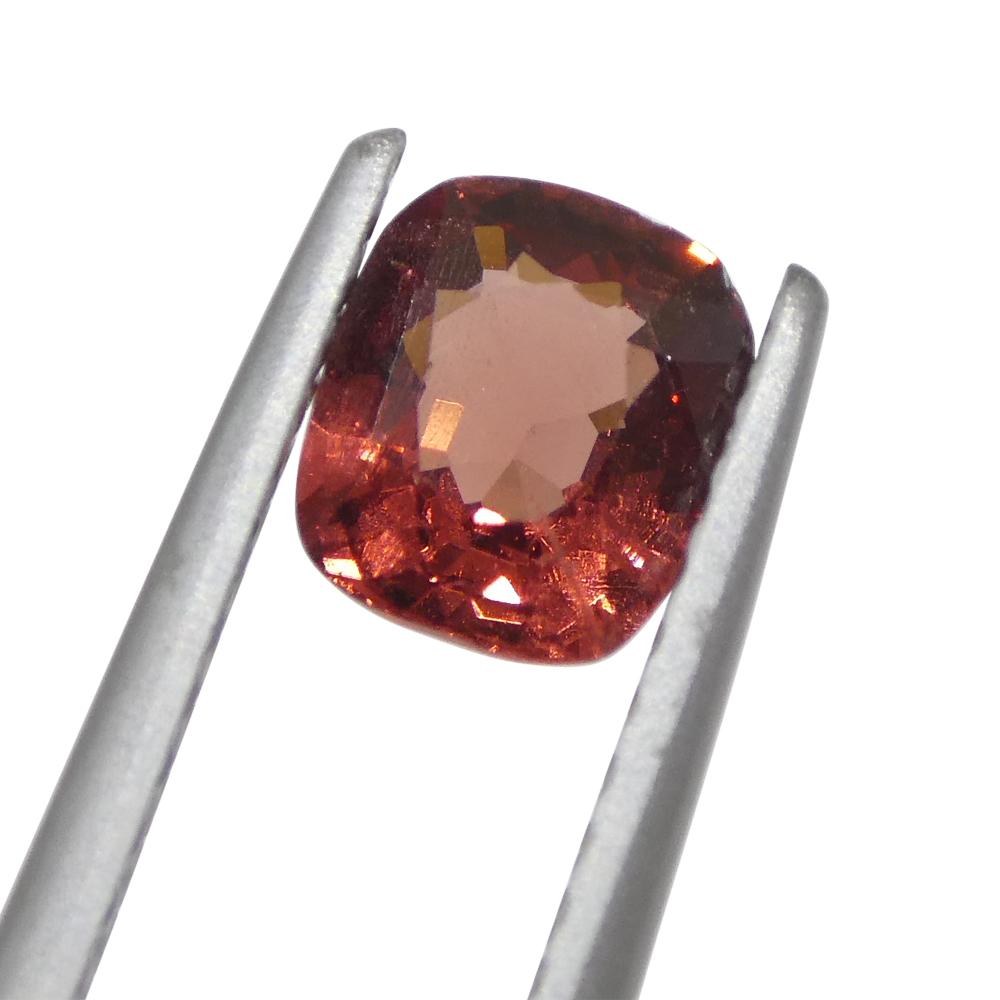 Cushion Cut 0.74ct Cushion Red Spinel from Sri Lanka For Sale