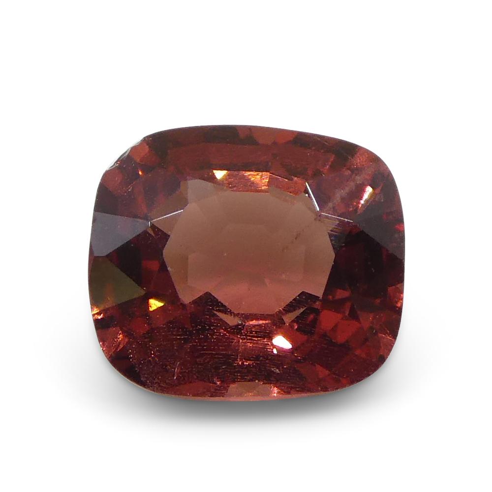 0.74ct Cushion Red Spinel from Sri Lanka In New Condition For Sale In Toronto, Ontario