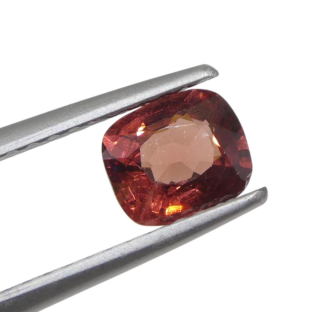 0.74ct Cushion Red Spinel from Sri Lanka For Sale 1