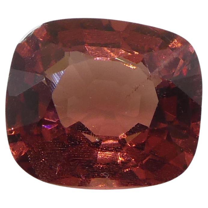 0.74ct Cushion Red Spinel from Sri Lanka For Sale