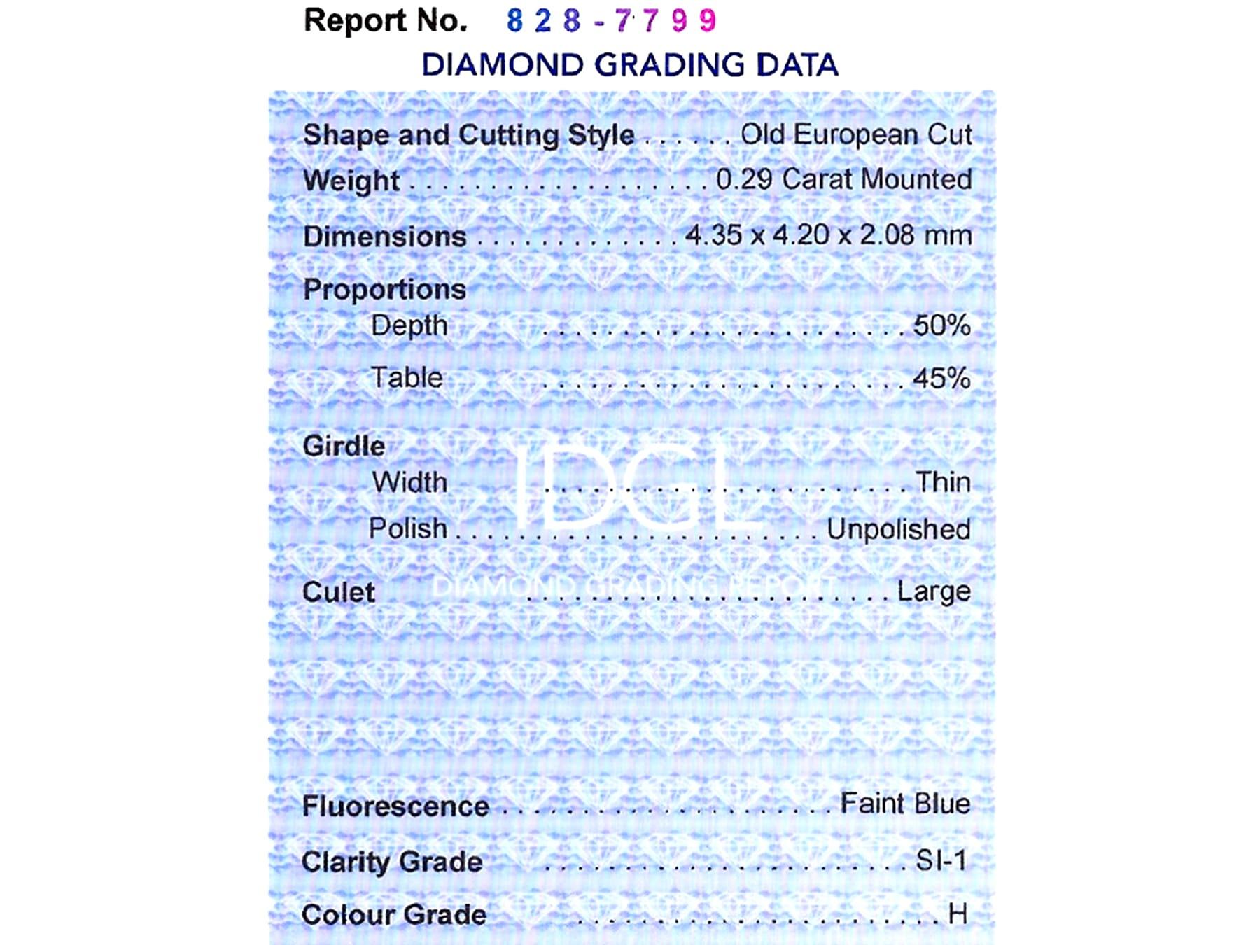 0.74Ct Diamond and 18k Yellow Gold Twist Ring For Sale 5