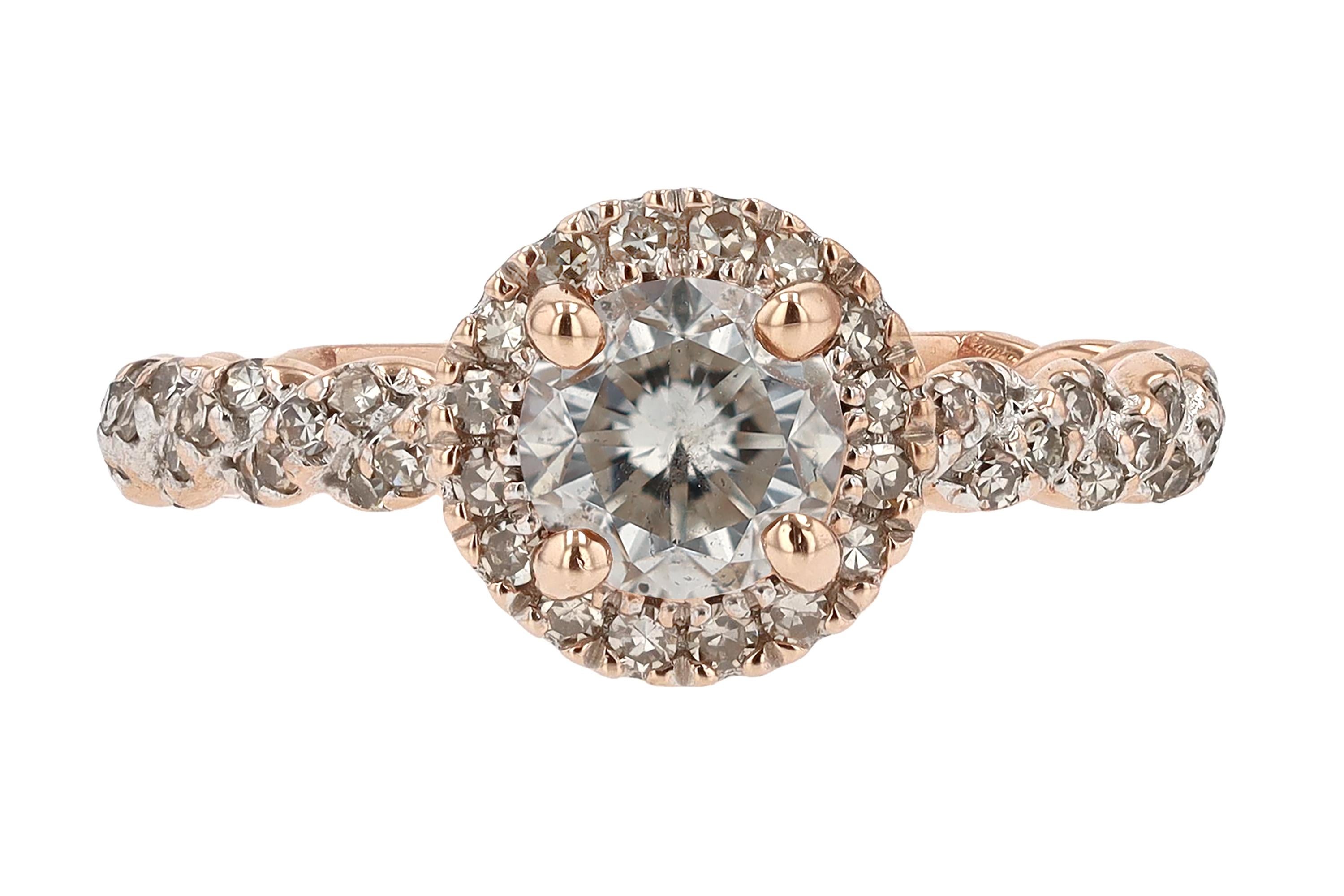 abelini three stone engagement ring