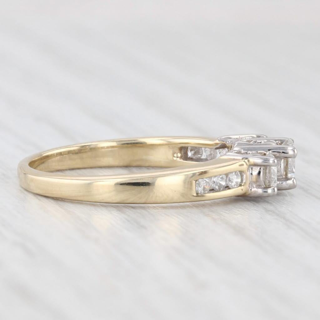 Gemstone Information:
- Natural Diamonds -
Total Carats - 0.29ct
Cut - Round Brilliant
Color - G - H
Clarity - I1 

- Natural Diamonds -
Total Carats - 0.36ctw
Cut - Round Brilliant
Color - G - I
Clarity - I1 - I2

- Natural Diamonds -
Total Carats