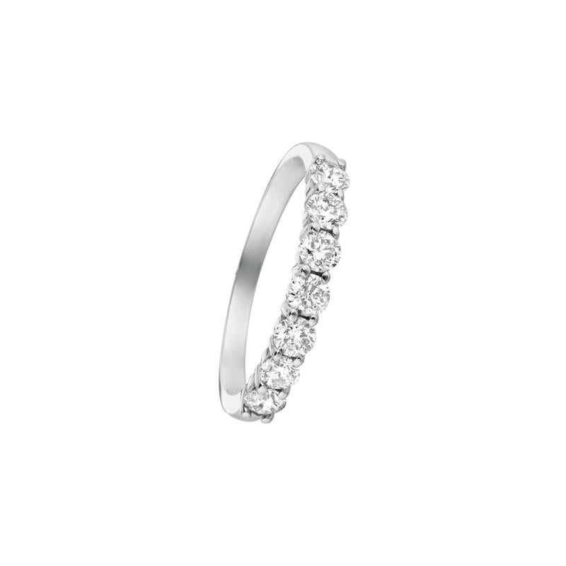 0,75 Quilates 7 Piedras Anillo Diamante Natural G SI Oro Blanco 14K

Diamantes 100% naturales, sin ningún tipo de mejora Anillo de diamantes de corte redondo
0.75CT
G-H
SI
Oro blanco de 14 quilates estilo garra 1,90 gramos
3 mm de ancho
Talla 7
7