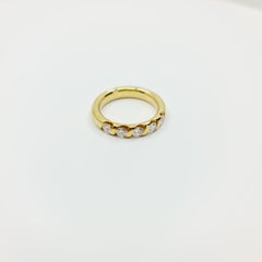 0.75 Carat Diamond Ring G/I1 18k Gold, Brilliant Cut Diamonds