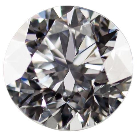 Diamant taille ronde brillant de 0,75 carat non serti D / VS2 certifié GIA