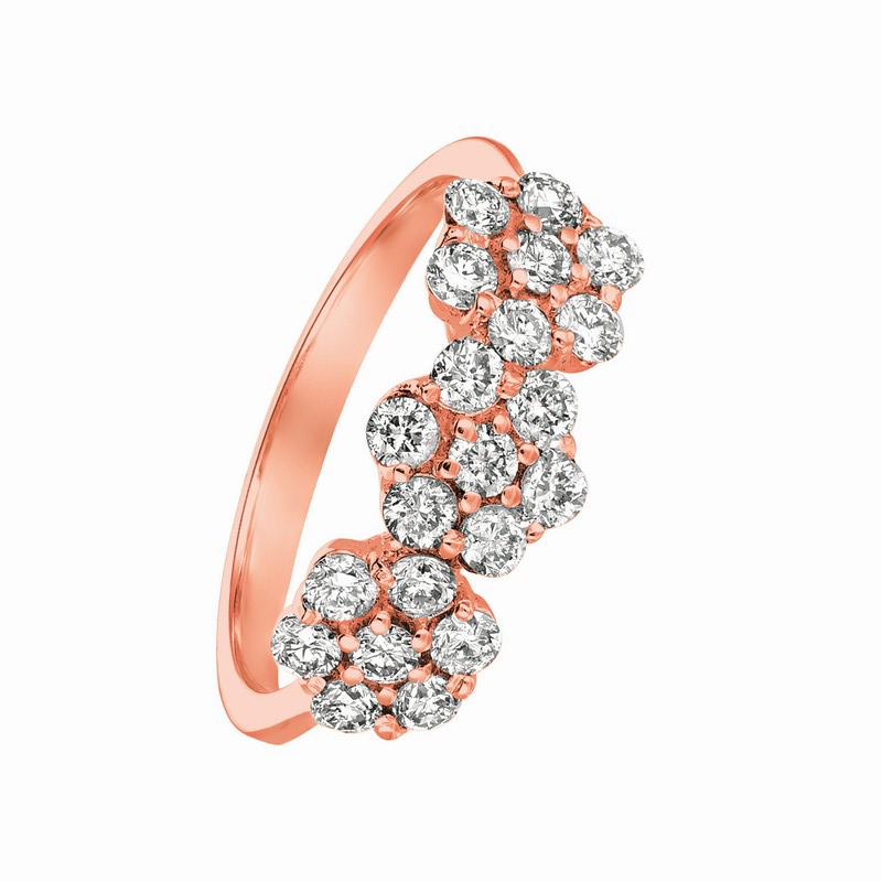 0.76 Carat Natural Diamond 3 Flowers Ring G SI 14K Rose Gold

100% Natural Diamonds, Not Enhanced in any way Round Cut Diamond Ring
0.76CT
G-H
SI
14K Rose Gold, Pave style, 2.3 grams
1/4 inch in width
Size 7
21 stones

R6844W.75

ALL OUR ITEMS ARE