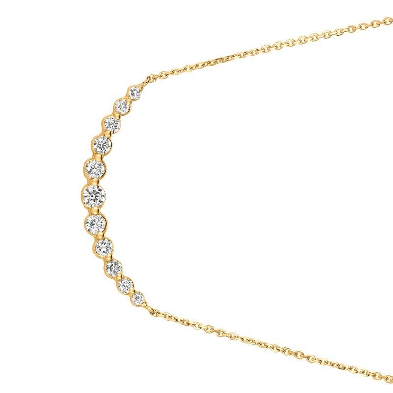 
0.75 Carat Natural Diamond Necklace 14K Yellow Gold G SI 18 inches chain
 

    100% Natural Diamonds, Not Enhanced in any way Round Cut Diamond Necklace  
    0.75CT
    G-H 
    SI  
    14K Yellow Gold    Prong style  2.8 gram
    1/2 inches in