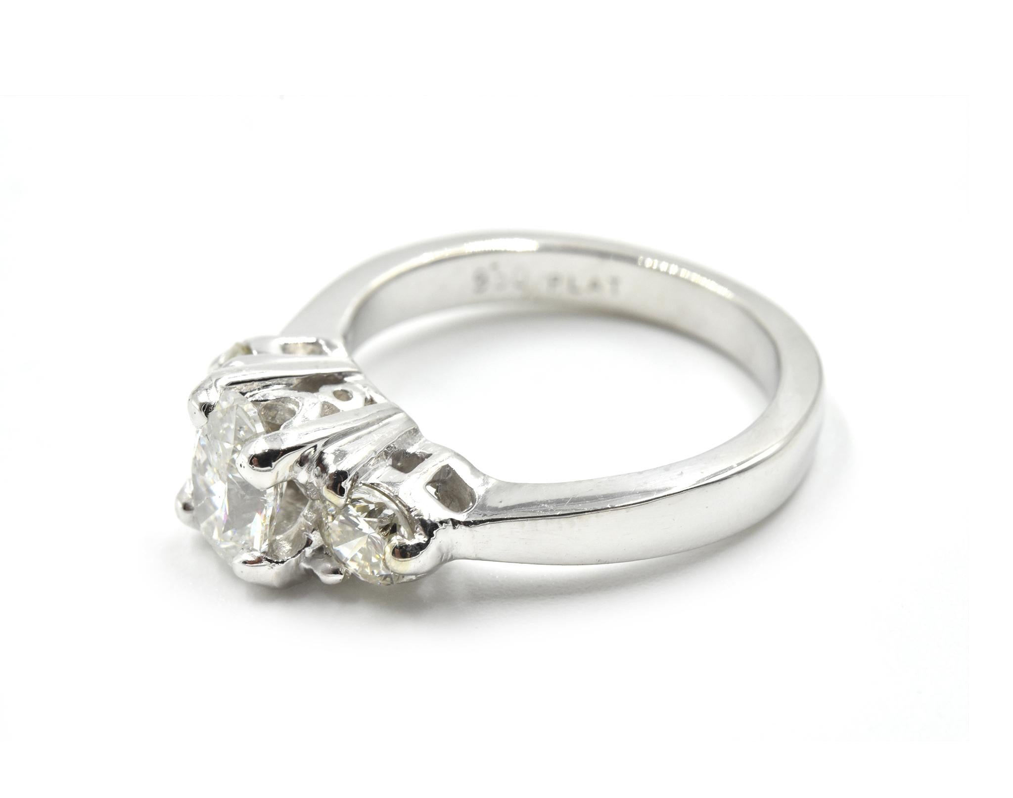 0.75 oval diamond ring