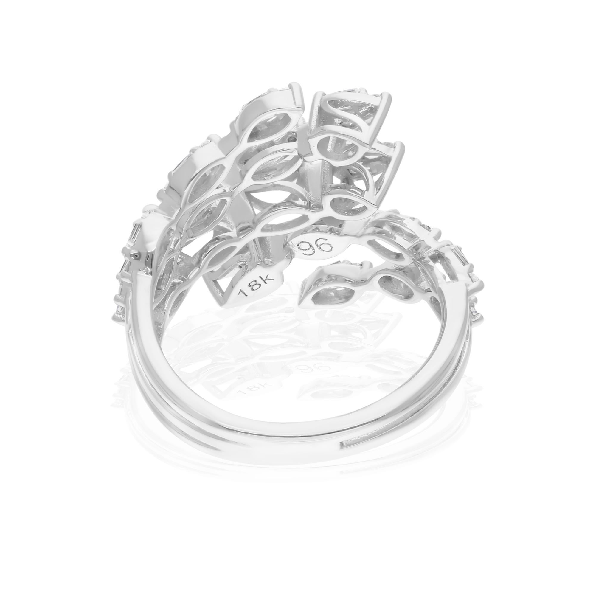 Cast from 18-karat gold, these exquisite ring is handset with 0.75 carats of sparkling diamonds.

FOLLOW SPECTRUM JEWELS storefront to view the latest collection & exclusive pieces. Spectrum Jewels is proudly rated as a Top Seller on 1stdibs with 5