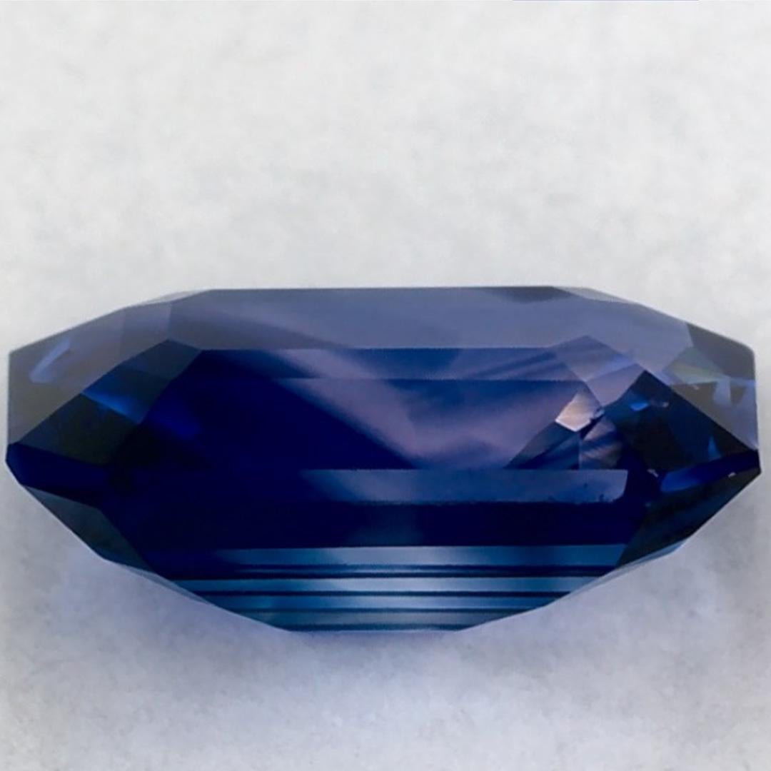 0.75 Karat Blauer Saphir Oktagon Loser Edelstein im Zustand „Neu“ im Angebot in Fort Lee, NJ