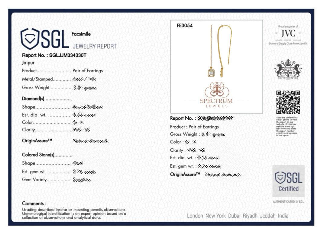 0.75 Ct. SI Clarity HI Color Baguette Diamond Hook Earrings 14 Karat Yellow Gold In New Condition For Sale In Diera, Dubai