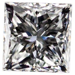 0,76 Karat Lose E / VS1 Princess Cut Diamant GIA zertifiziert