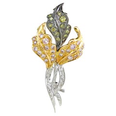0.76 cts of Diamond Pendant cum Brooch