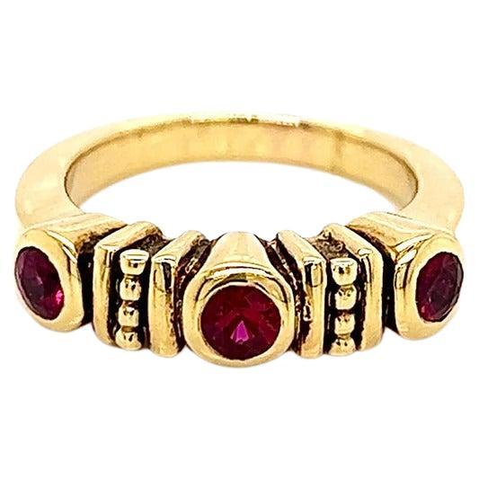 0.76 Carat Ruby Ladies Ring