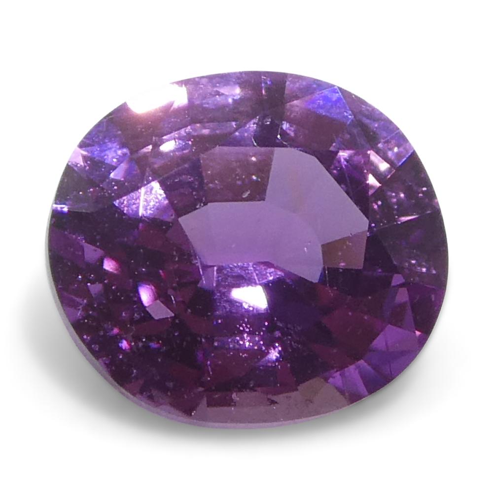 0,76ct Ovaler rosa Saphir aus Madgaskar im Zustand „Neu“ im Angebot in Toronto, Ontario