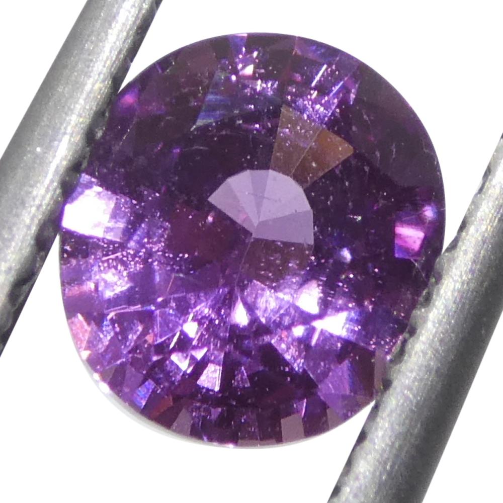 0,76ct Ovaler rosa Saphir aus Madgaskar für Damen oder Herren im Angebot