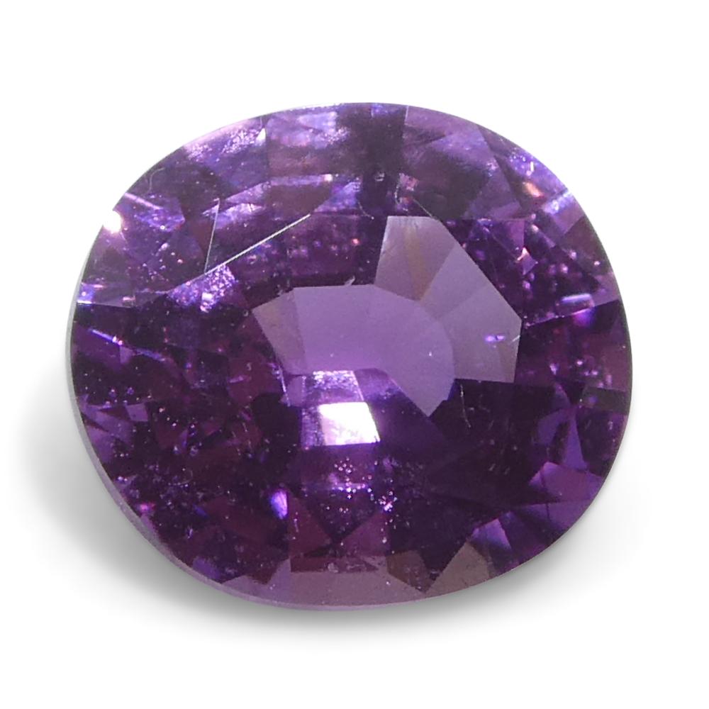 0,76ct Ovaler rosa Saphir aus Madgaskar im Angebot 3