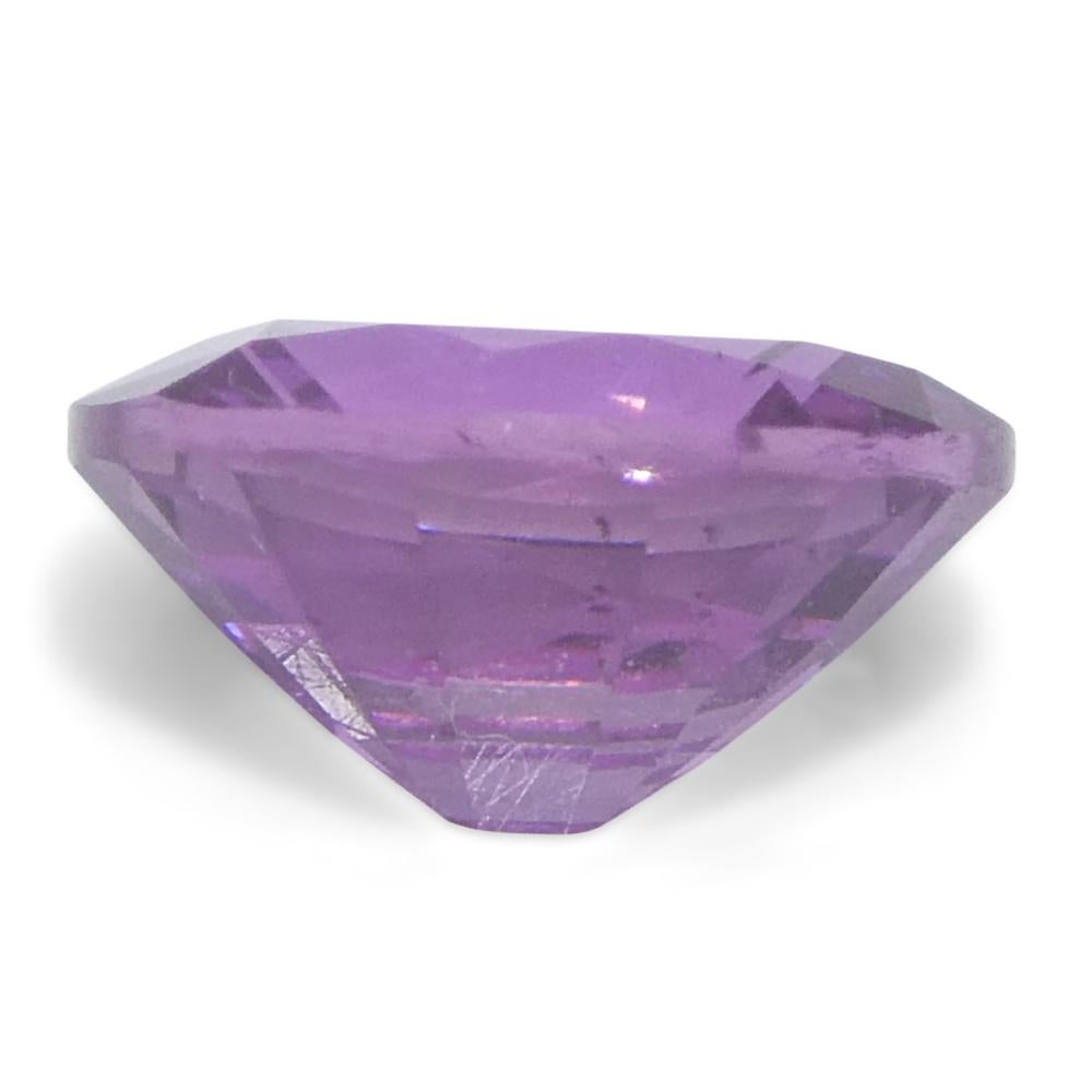 0,76ct Ovaler rosa Saphir aus Madgaskar im Angebot 4
