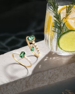 0.78 ct Emerald Ring