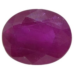 0.78 ct Ovaler Rubin Birma