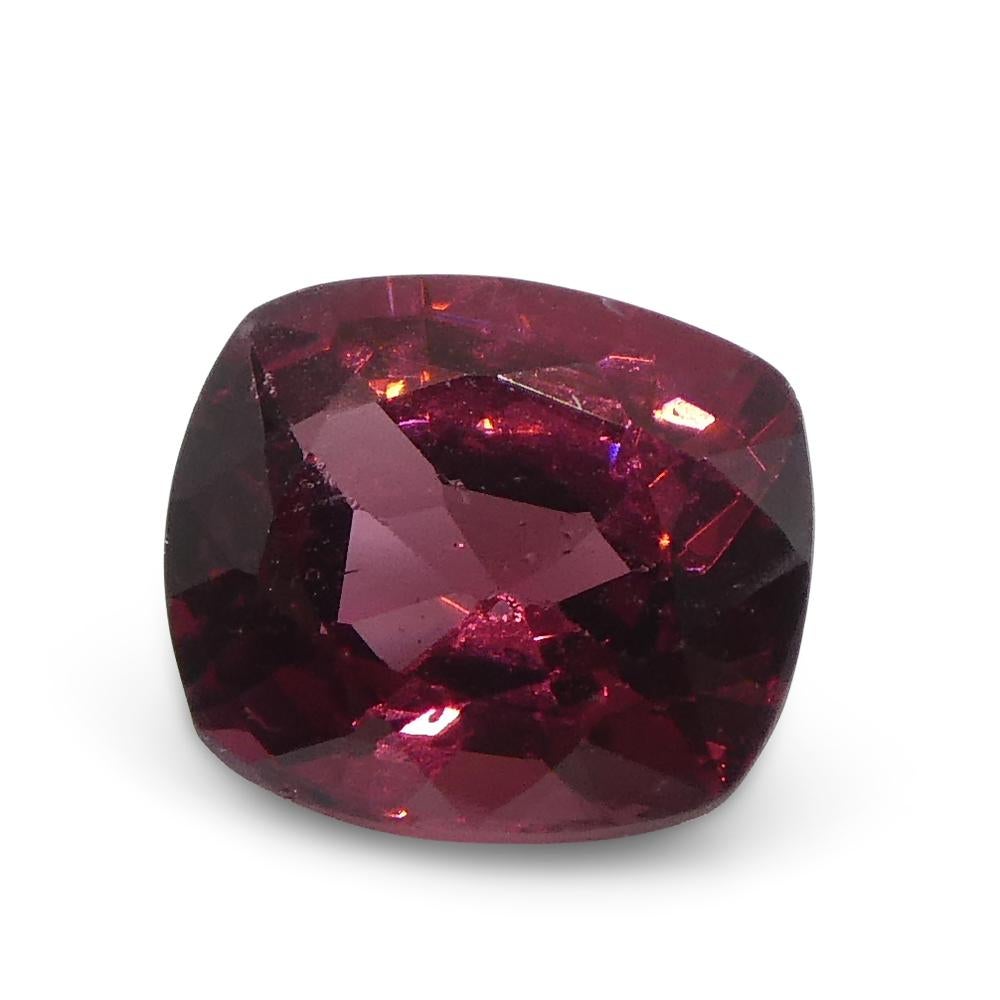 Spinello rosso a cuscino 0.78ct dallo Sri Lanka In condizioni Nuovo in vendita a Toronto, Ontario