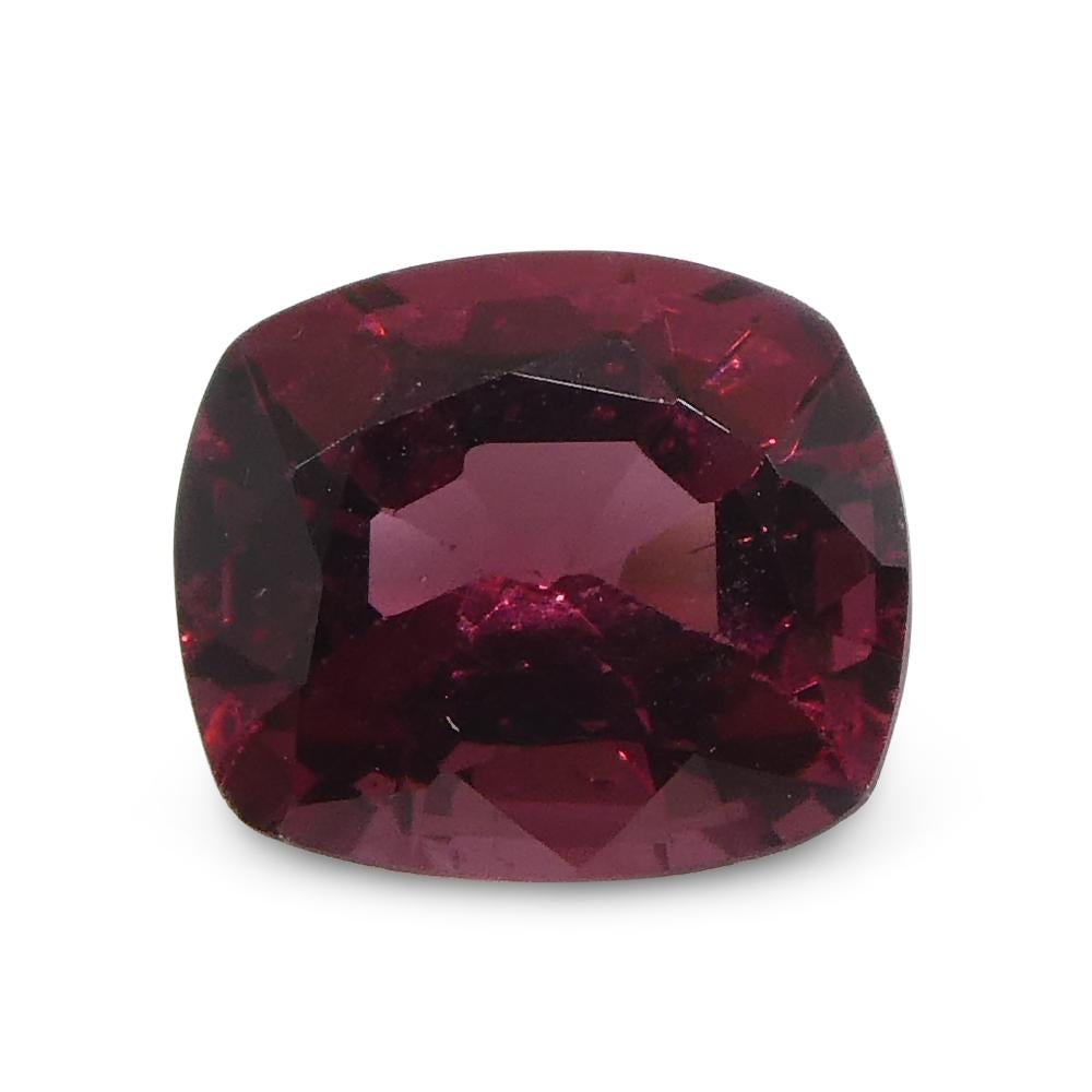 Spinello rosso a cuscino 0.78ct dallo Sri Lanka in vendita 2