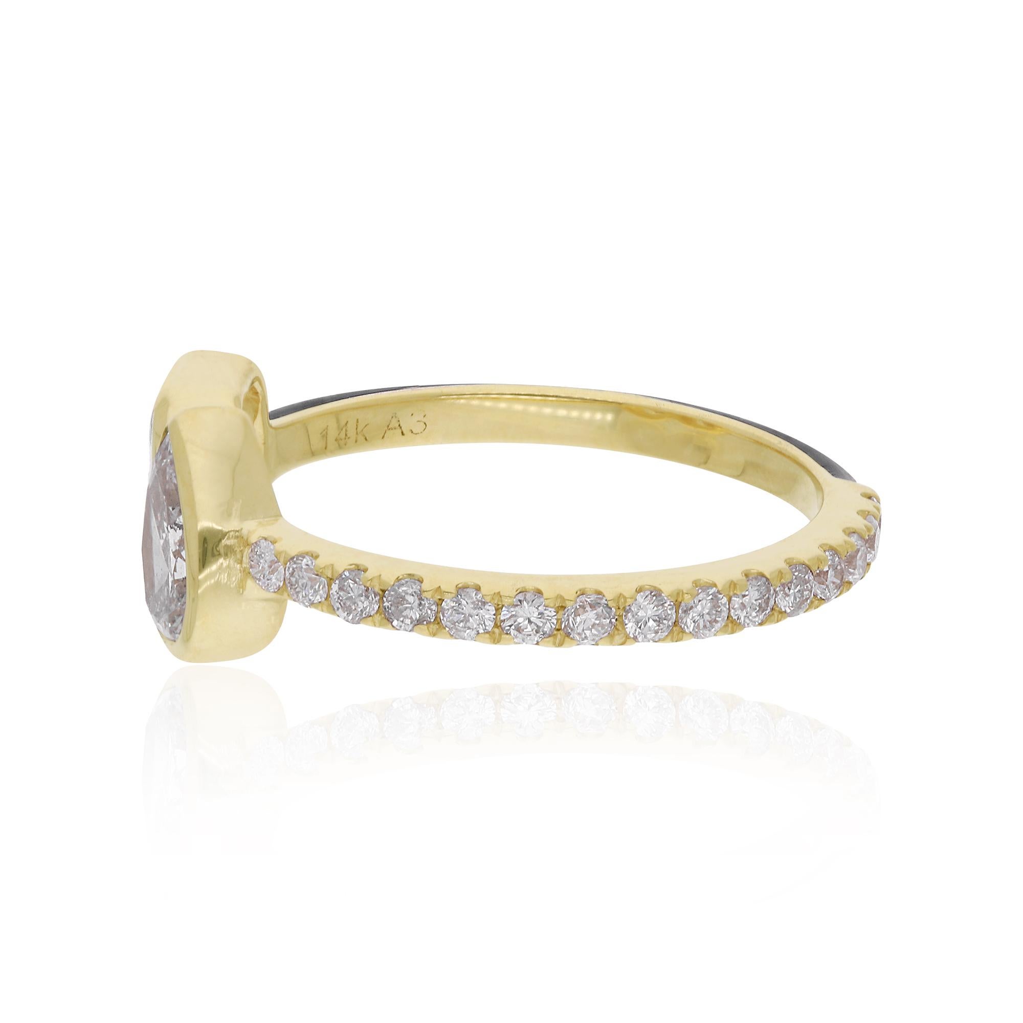Artikel-Code :- SFR-2230
Bruttogewicht :- 1.54 gm
14k Weißgold Gewicht :- 1,38 gm
Natürlicher Diamant Gewicht :- 0.79 Ct.  ( DURCHSCHNITTLICHE DIAMANT-REINHEIT SI1-SI2 & FARBE H-I )
Ring Größe :- 7 US & Alle Größe verfügbar

✦