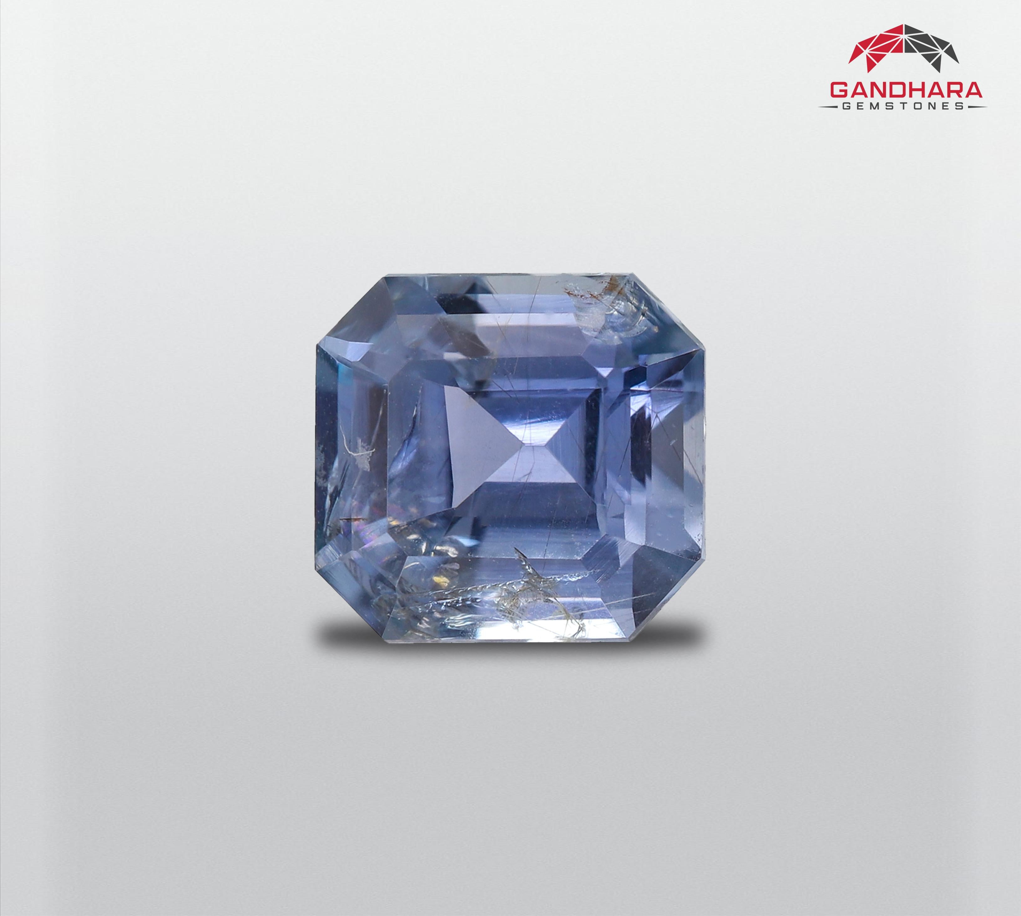 Fine Blue Sapphire Gemstone, available for sale, natural high-quality flawless, 0.79 carats, faceted emerald cut certified loose gemstone from Sri lanka.

Product Information:
GEMSTONE TYPE	Fine Blue Sapphire Gemstone
WEIGHT	0.79