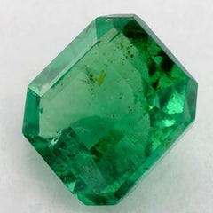 0,79 ct Esmeralda Octagonal Gema Suelta