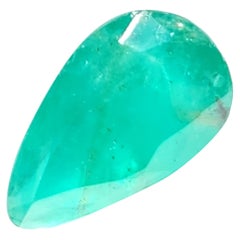 0.79Ct Natural Loose Emerald Pear Shape