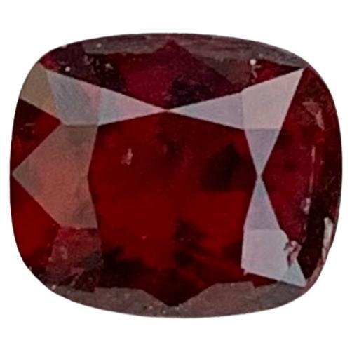 0.80 Quilates Adorable Gema Natural Suelta De Espinela Roja En Forma De Cojín Para Anillo