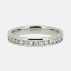 0.80 Carat Diamond Full Eternity Ring Size L 1/2