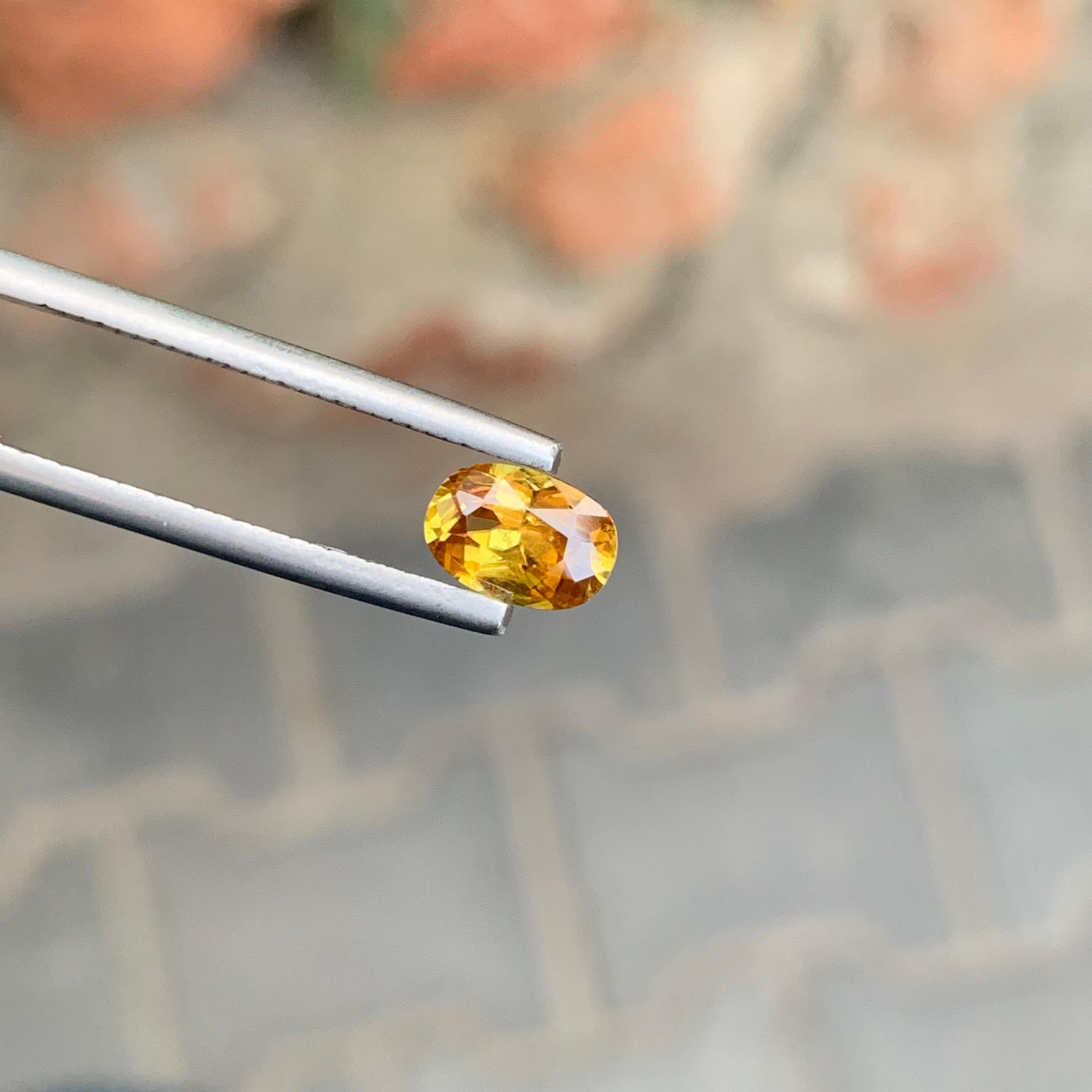Loser Titanit

Gewicht: 0,80 Karat
Abmessung: 7.4 x 5.1 x 3.3 Mm
Herkunft: Warsak Pakistan
Die Form: Oval 
Behandlung: Nicht
Zertifikat: Auf Anfrage

Sphene, auch Titanit genannt, ist ein bemerkenswerter und weniger bekannter Edelstein, der in den