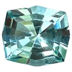 0.80 Karat Aquamarin Stein benutzerdefinierte Präzisionsschliff natürlichen nigerianischen Edelstein