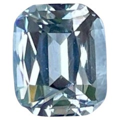 0.80 carats Light Blue Aquamarine Cushion Cut Natural African Gemstone
