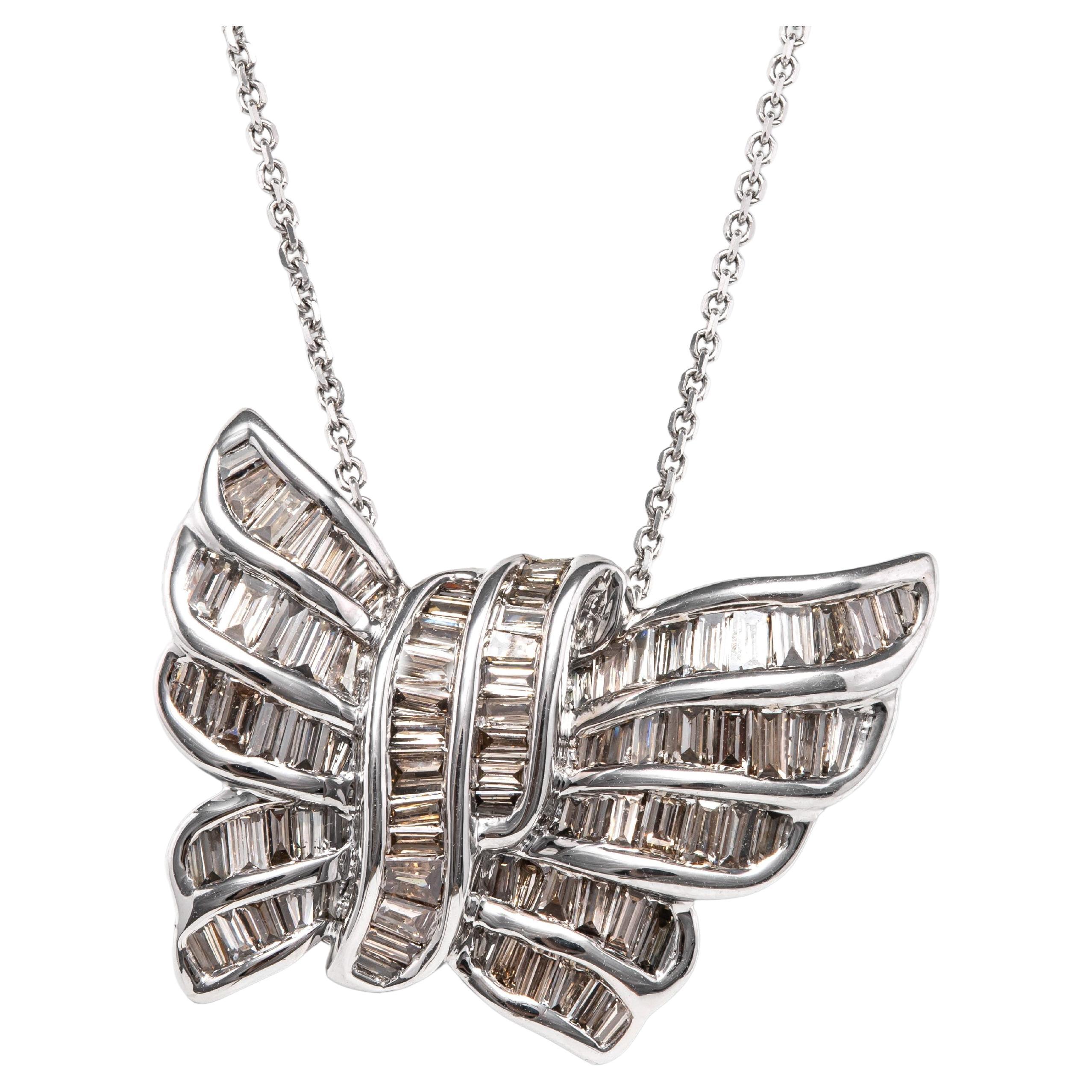 0.80 Ct Natural Diamonds Pendant, No Reserve Price