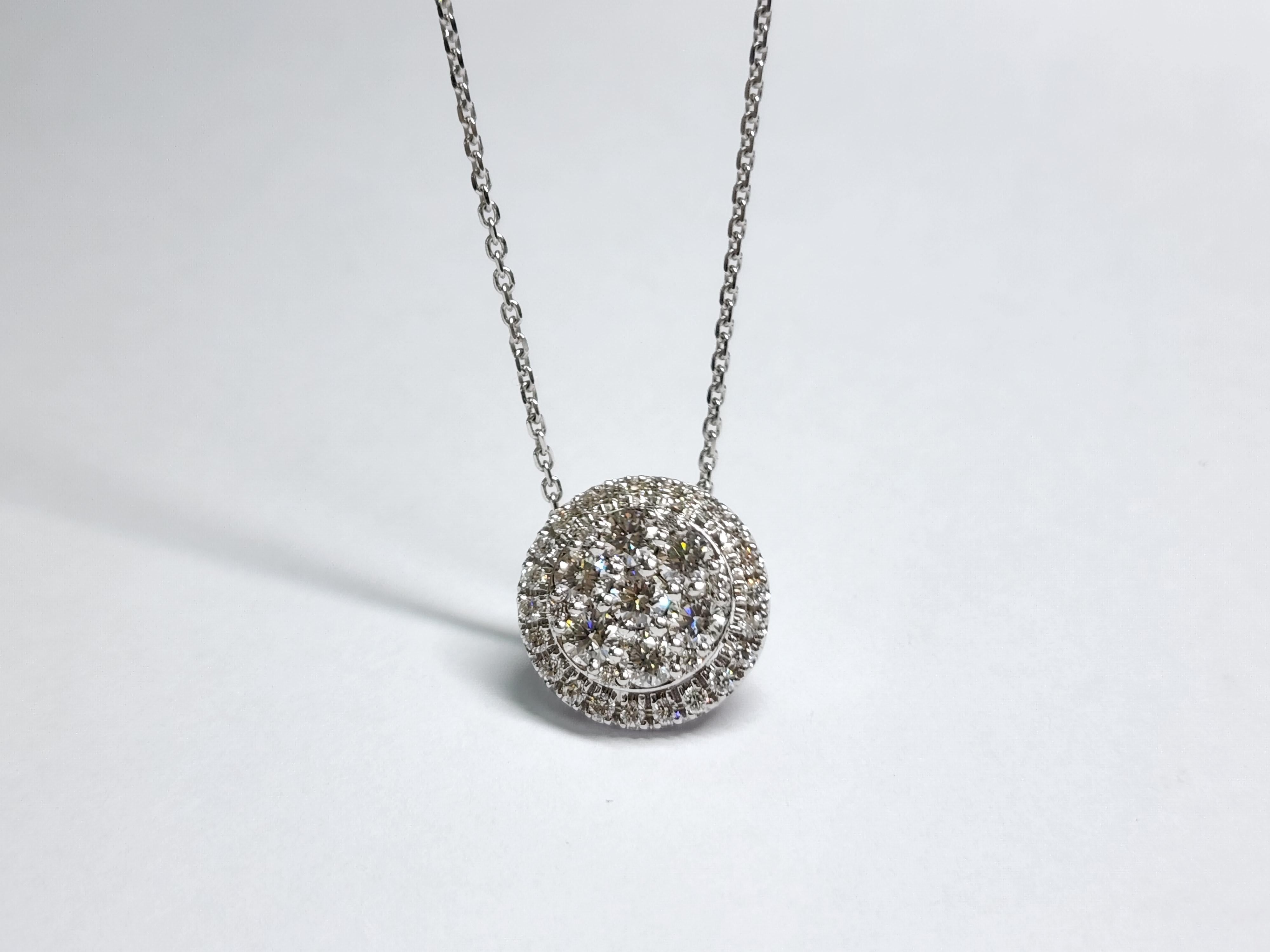 Title: [Necklace Name] - Exquisite 0.80CT Diamonds Big Pendant Necklace in [Gold Karat] Gold

Product Description:

Introducing our Diamonds Neacklace, a grand statement of luxury and sophistication. This remarkable necklace features a big pendant