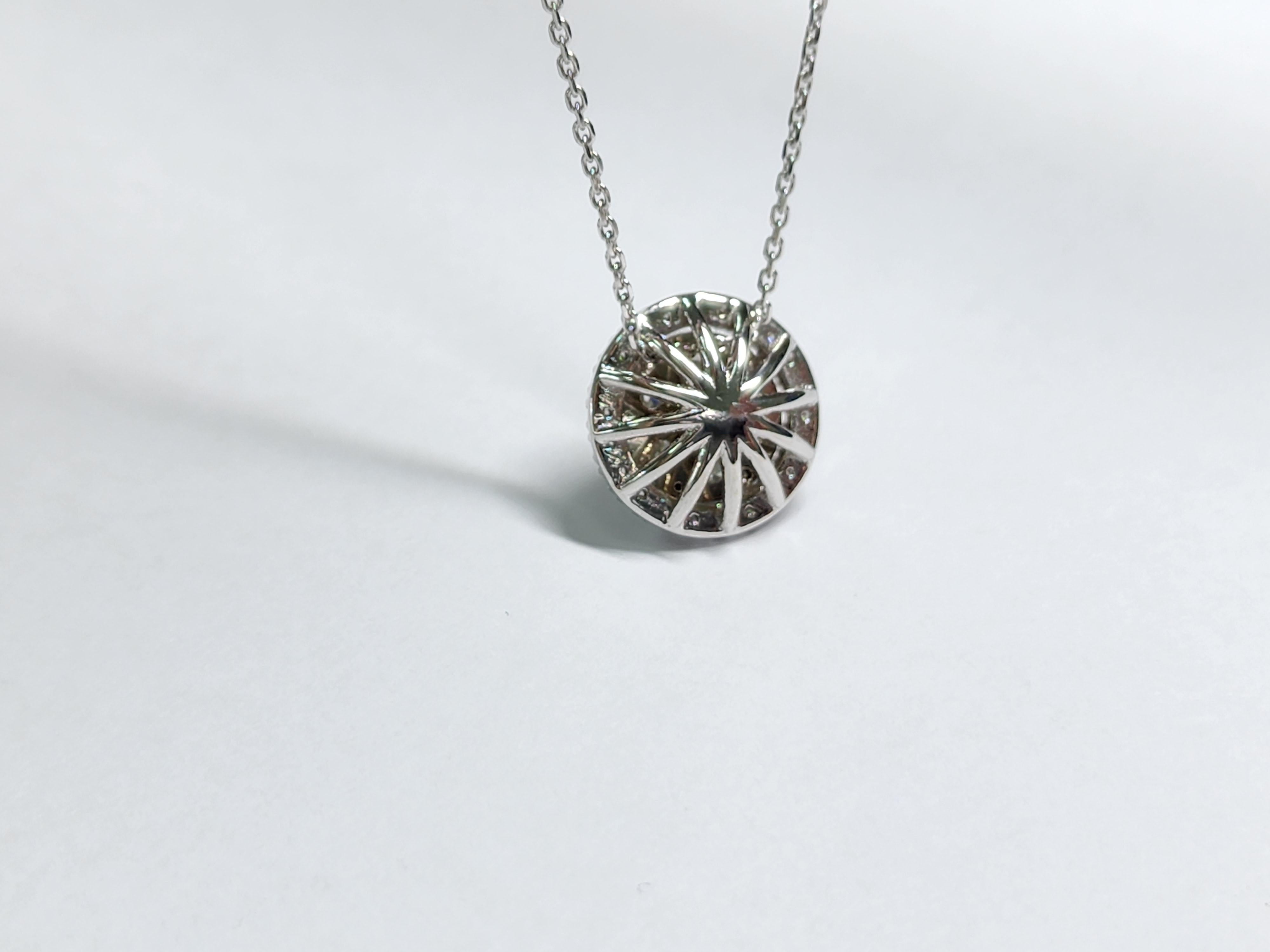 0.80CT Diamonds Neacklace For Sale 3