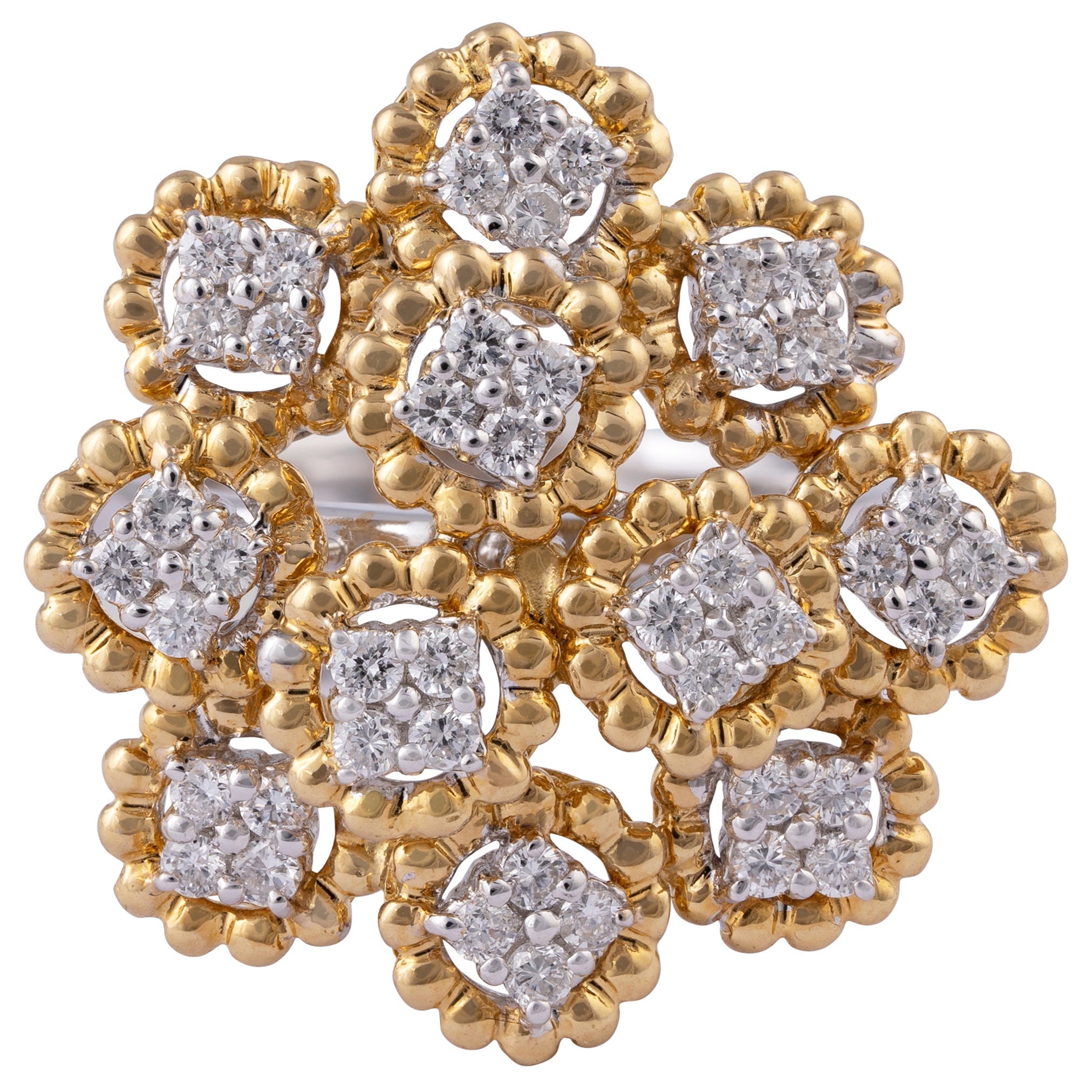 0,80cts Diamant Gold Ring