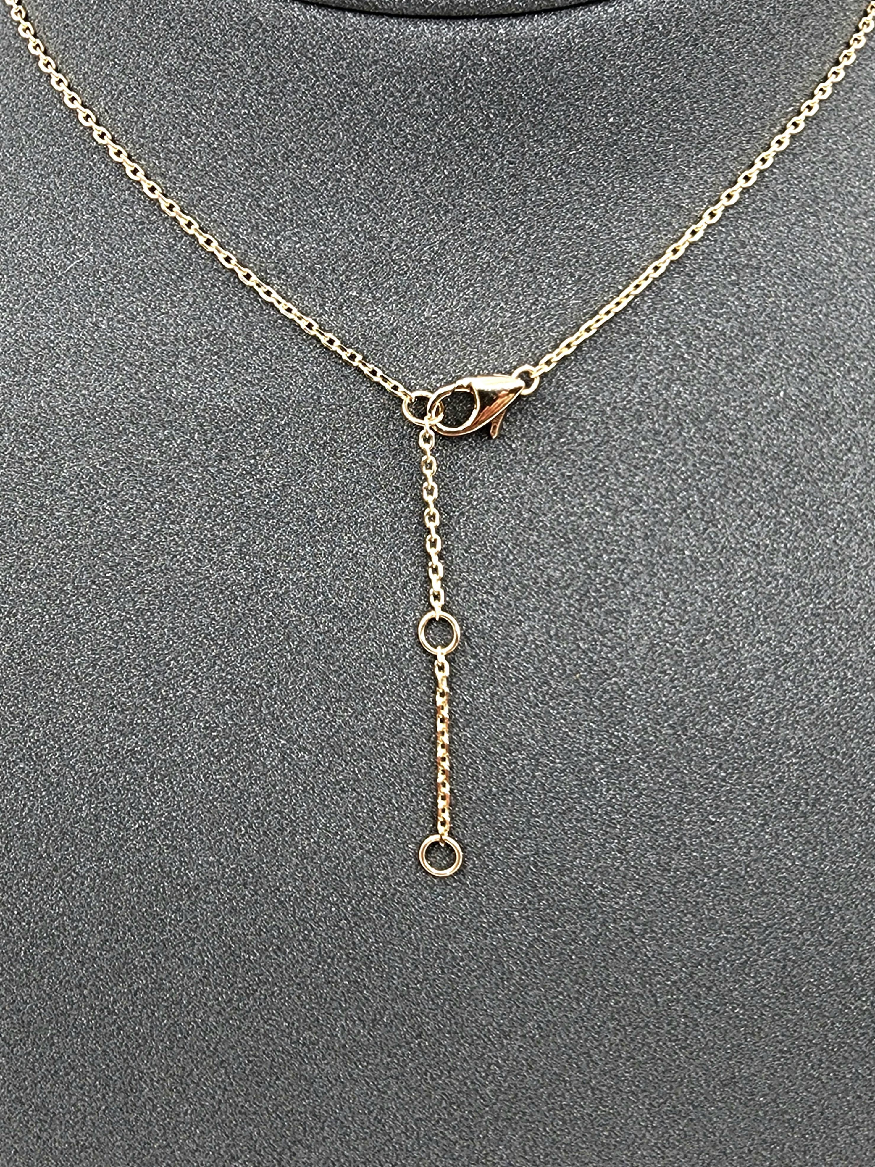 Collana di diamanti Trio da 0,81 carati in vendita 1