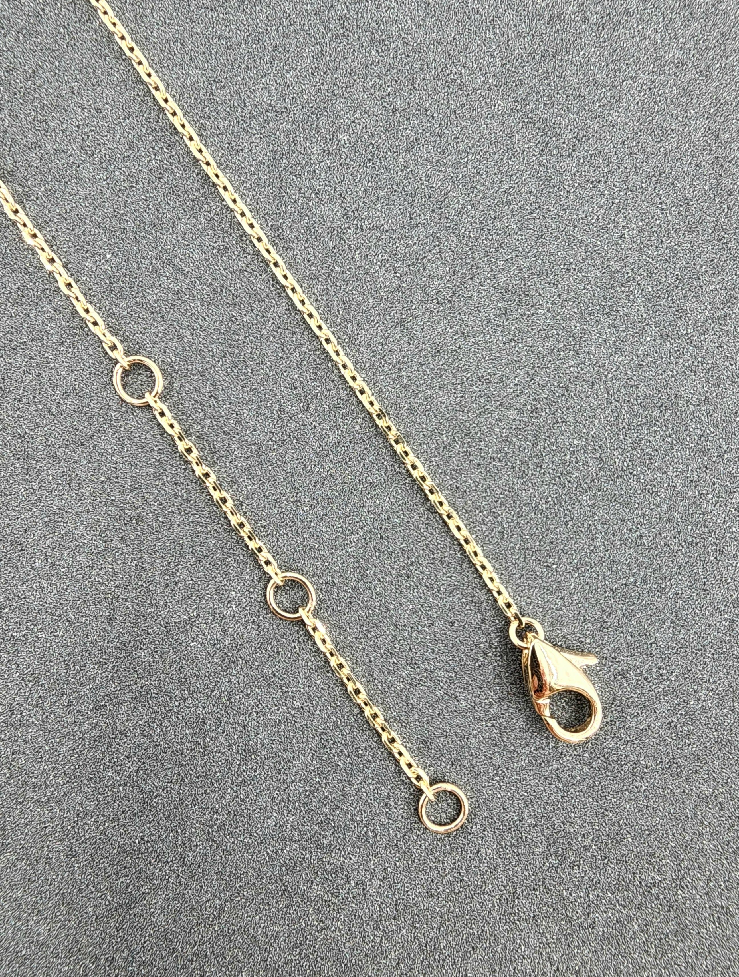 Collana di diamanti Trio da 0,81 carati in vendita 2