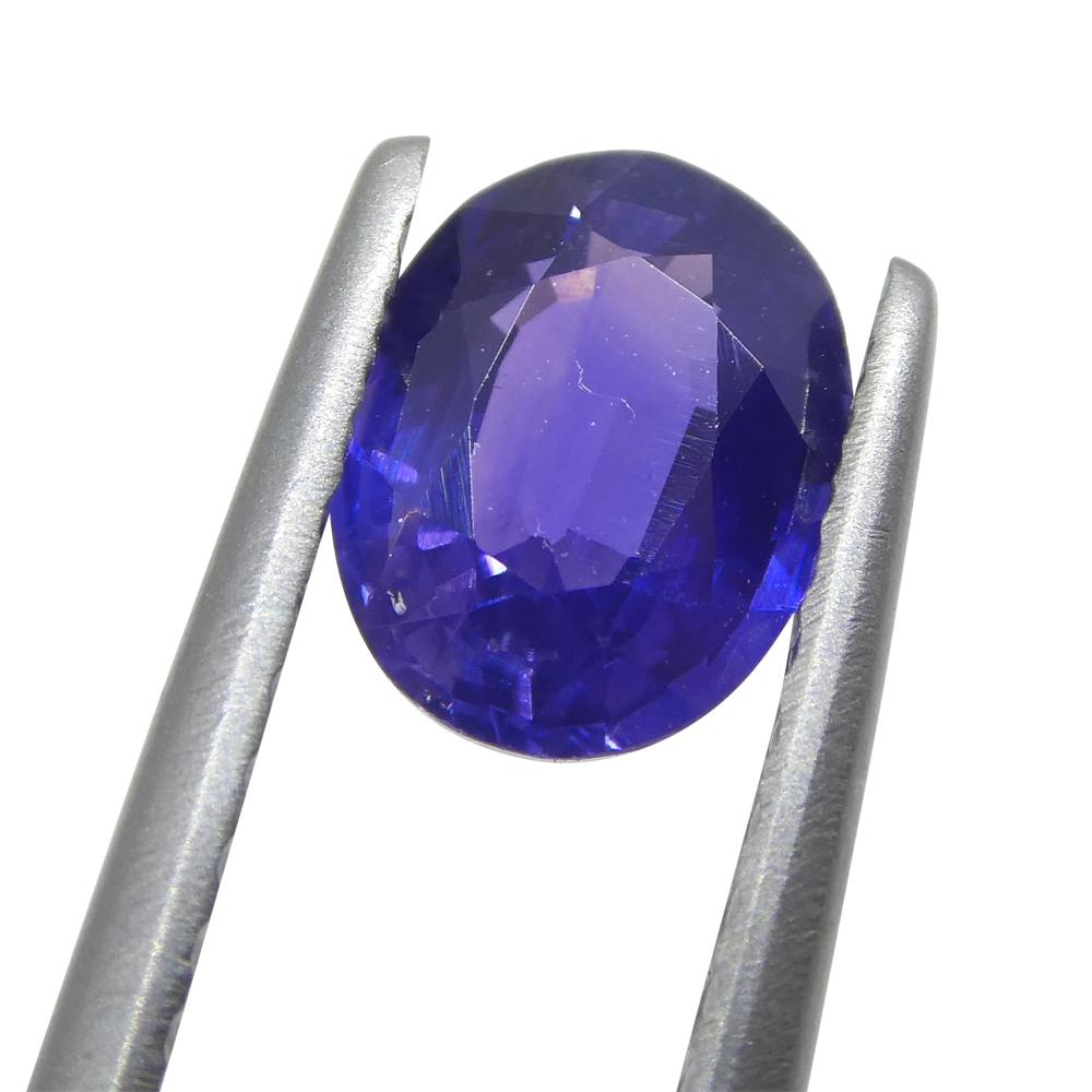 madagascar purple sapphire