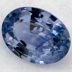 0.82 Ct Blue Sapphire Oval Loose Gemstone (pierre précieuse en vrac)