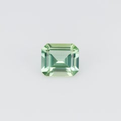 0.82 ct, Faceted mint green tourmaline