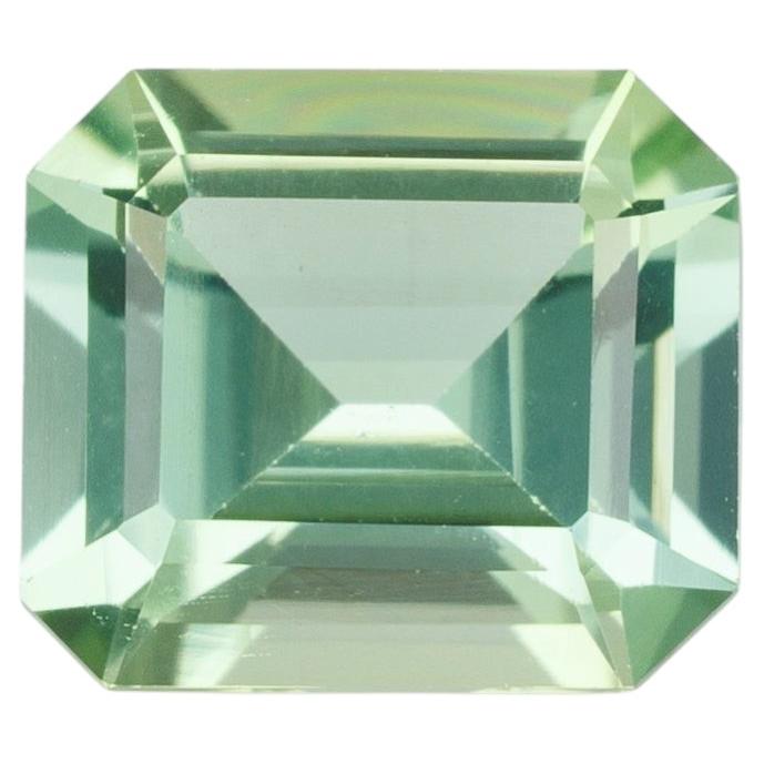 0,82 ct, Tourmaline vert menthe facettée