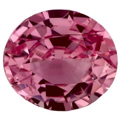 0.82 Ct Pink Sapphire Oval Loose Gemstone