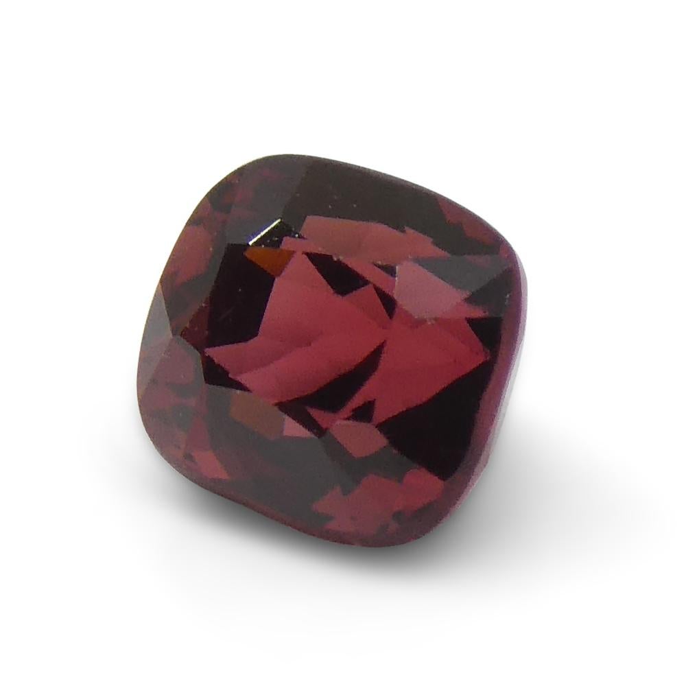 0.82ct Cushion Red Jedi Spinel from Sri Lanka For Sale 6