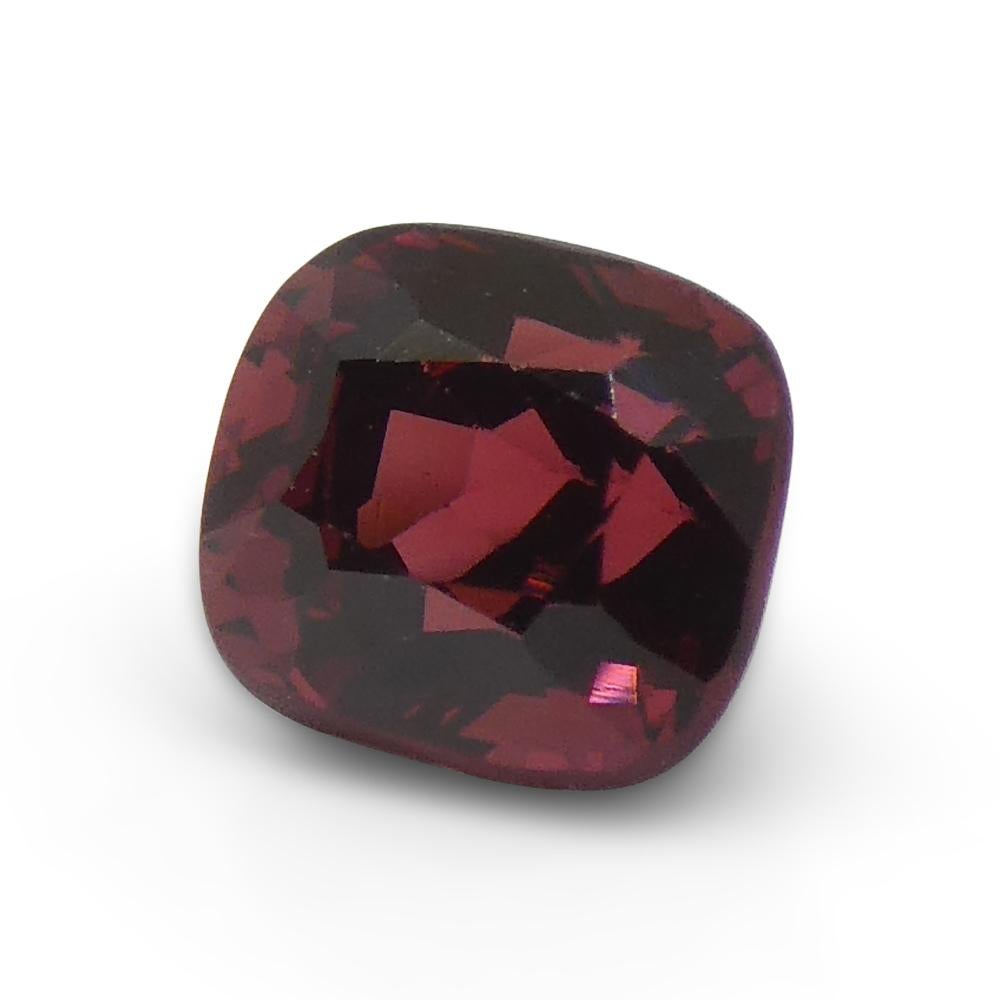 0.82ct Cushion Red Jedi Spinel from Sri Lanka For Sale 7