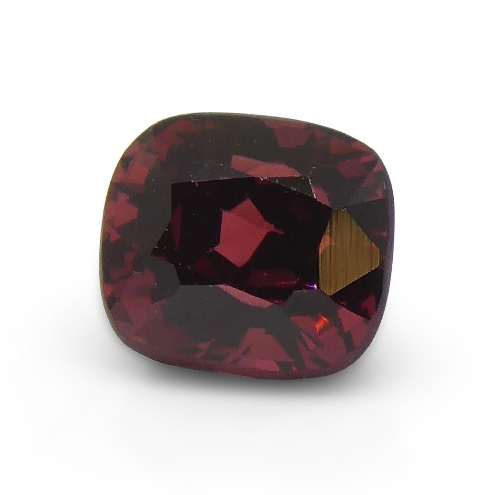 0.82ct Cushion Red Jedi Spinel from Sri Lanka For Sale 8